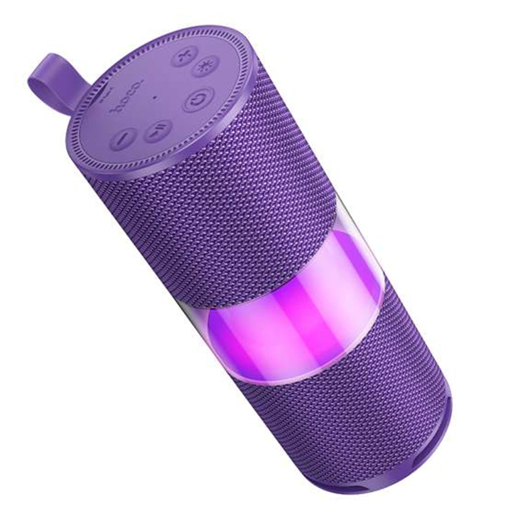 Enceinte stéréo Bluetooth portable sans fil à LED avec basses Enceinte stéréo Bluetooth portable sans fil à LED avec basses